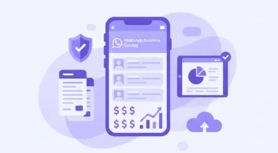 Ilustración de WhatsApp Business para PyMEs argentinas